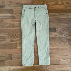 Rag and Bone Fit 2 Slim Fit Chino Pants Mens 32x28 Cornstalk Tan Khaki Casual